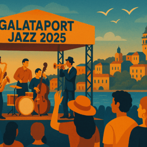 Galataport Jazz 2025, İstanbul Boğazı’nda ücretsiz açık hava konserleriyle sanat dolu anlar sunuyor. Caz severler bu festivali kaçırmayın!