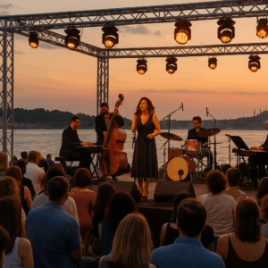 Galataport Jazz 2025, İstanbul Jazz Festival kapsamında Boğaz’da ücretsiz açık hava konserleriyle caz tutkunlarını müziğin kalbine davet ediyor.