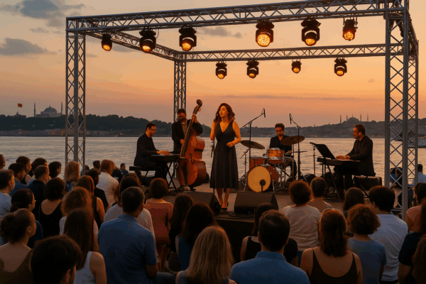 Galataport Jazz 2025, İstanbul Jazz Festival kapsamında Boğaz’da ücretsiz açık hava konserleriyle caz tutkunlarını müziğin kalbine davet ediyor.