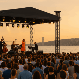 Galataport Jazz 2025, Boğaz’da ücretsiz açık hava konserleriyle müzikseverleri caz dolu anlara davet ediyor. İstanbul’da sanatla dolu bir yaz sizi bekliyor!