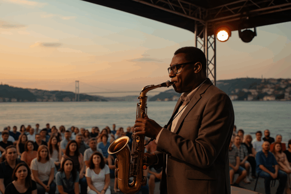 Galataport Jazz 2025, Queens College mezunlarının sahnesiyle Boğaz’da ücretsiz açık hava konserleri sunuyor. Caz tutkunlarına özel sanat dolu anlar!