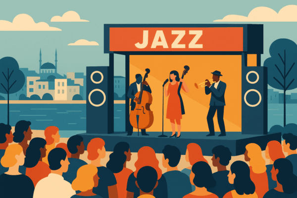 Galataport Jazz 2025, ücretsiz festival kapsamında müzik ve sanatı Boğaz’da bir araya getiriyor. Caz tutkunları için unutulmaz bir deneyim sunuyor.