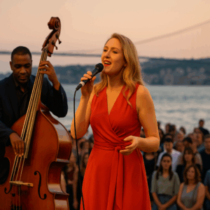 Galataport Jazz 2025’te Emma Smith, Boğaz’da ücretsiz açık hava konseriyle sahne alıyor. Caz tutkunları için müzik ve manzara bir arada!
