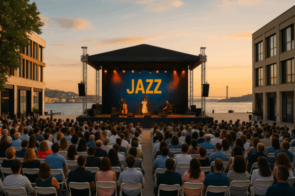 Galataport Jazz 2025, Doğuş Meydanı’nda Boğaz manzaralı ücretsiz açık hava konserleriyle cazın ritmini İstanbul’a taşıyor. Sanat dolu anlar seni bekliyor!