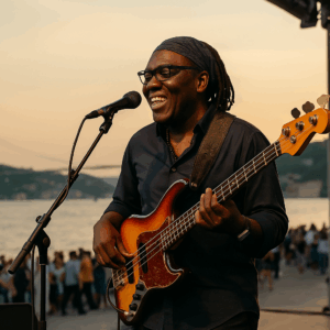 Galataport Jazz 2025’te Richard Bona, Boğaz’da ücretsiz açık hava konseriyle sahne alıyor. Caz tutkunları için eşsiz bir müzik deneyimi sizleri bekliyor!