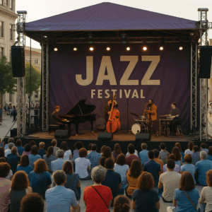 Galataport Jazz 2025, Doğuş Meydanı’nda müzik dolu günleri ücretsiz festival konserleriyle taçlandırıyor. Caz ve sanatla dolu bir yaz seni bekliyor!