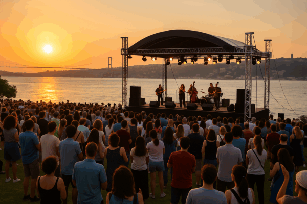 Galataport Jazz 2025, Boğaz’da ücretsiz açık hava konserleriyle müzikseverleri cazla buluşturuyor. Sanat ve manzara eşliğinde unutulmaz anlar seni bekliyor!