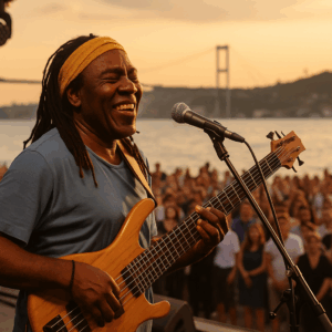 Galataport Jazz 2025’te Richard Bona, Boğaz’da ücretsiz açık hava konseriyle cazseverleri büyüleyecek. Sanat ve müzikle dolu bir akşam seni bekliyor!