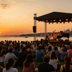 Galataport Jazz 2025, Boğaz manzarası eşliğinde ücretsiz açık hava konserleriyle caz ve sanatın kalbini İstanbul’da atırıyor. Katılım herkese açık!