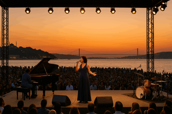 Galataport Jazz 2025, Boğaz’da ücretsiz açık hava kapanış konseriyle cazseverlere unutulmaz bir final sunuyor. Sanat ve müzikle dolu bir gece seni bekliyor!