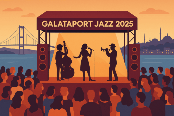 Galataport Jazz 2025, ücretsiz festival kapsamında Boğaz’da açık hava konserleriyle cazın ruhunu yaşatıyor. Sanat ve müzik İstanbul’da buluşuyor!