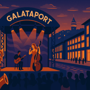 Galataport Jazz 2025, ücretsiz festival kapsamında cazın büyüsünü Galataport’a taşıyor. Boğaz’da müzik ve sanat dolu unutulmaz anlar seni bekliyor!